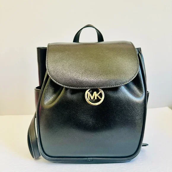 NWOT MICHAEL KORS MK EPI LEATHER BLACK BACKPACK Michael Kors Jaycee XS Mini Convertible Backpack, MK  main image 2
